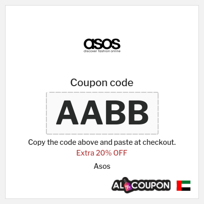 Coupon for Asos (AABB) Extra 20% OFF