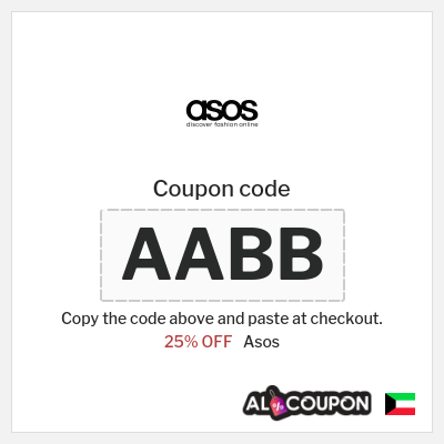 Coupon for Asos (AABB) 25% OFF
