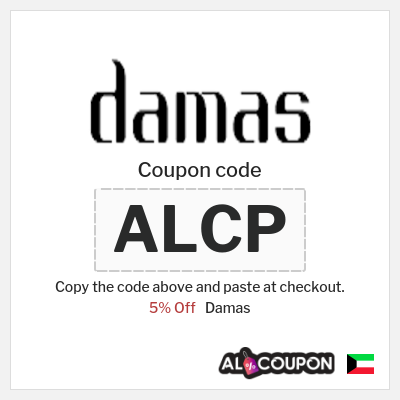 Coupon discount code for Damas Up to 50% Off Limited Time Deal