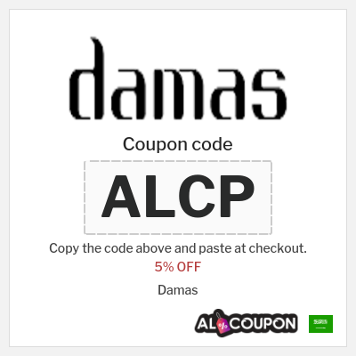 Coupon for Damas (ALCP) 5% OFF