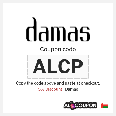 Coupon for Damas (ALCP) 5% Discount