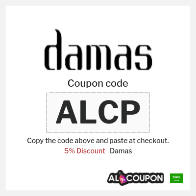 Coupon for Damas (ALCP) 5% Discount