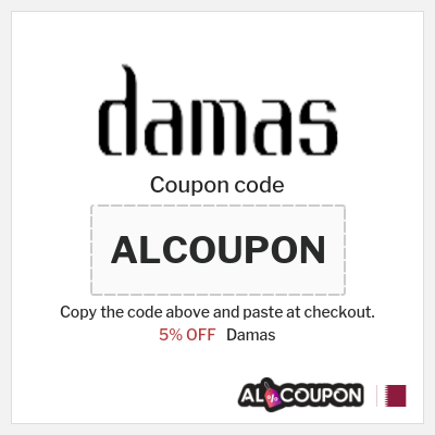 Coupon for Damas (ALCOUPON) 5% OFF