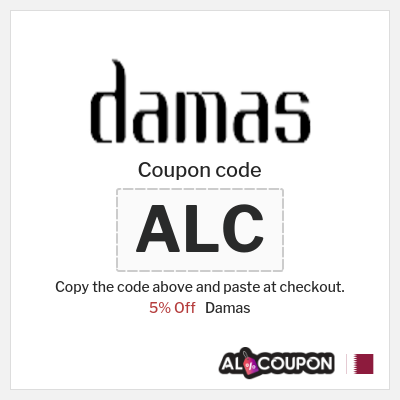 Damas Coupon (ALC) Damas Jewellery Discount Code 2026
