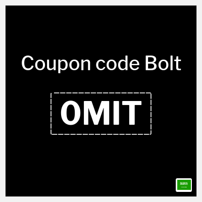 Coupon discount code for Bolt 30% OFF
