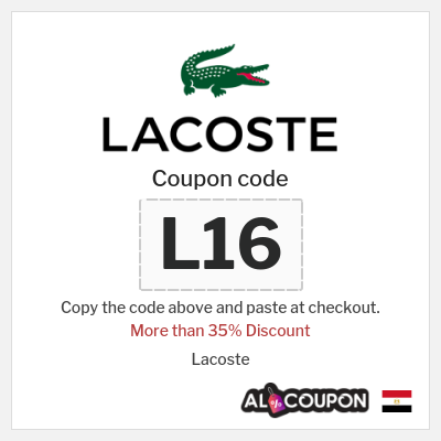 Lacoste voucher code 2019 sale