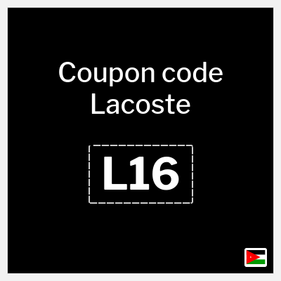 Coupon discount code for Lacoste 15% Exclusive Coupon Code