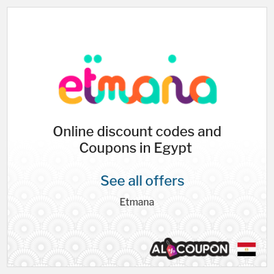 Coupon discount code for Etmana 10% OFF