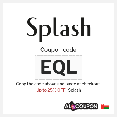 Coupon discount code for Splash Discounts up to 25%