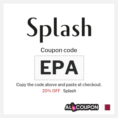Coupon discount code for Splash Discounts up to 25%