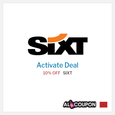 Special Deal for SIXT 10% OFF