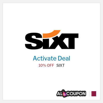 Special Deal for SIXT 10% OFF
