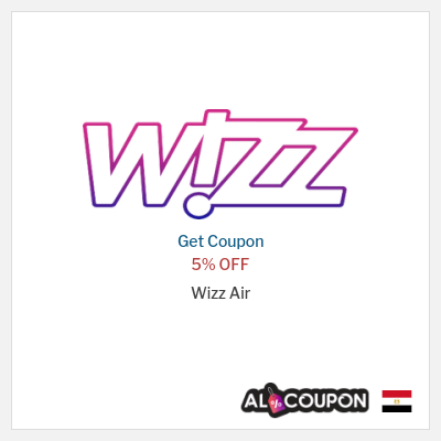 Coupon for Wizz Air 5% OFF
