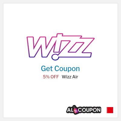 Coupon for Wizz Air 5% OFF