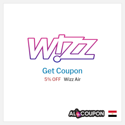 Coupon for Wizz Air 5% OFF