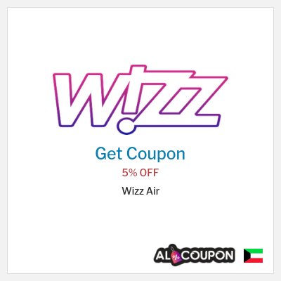Coupon for Wizz Air 5% OFF