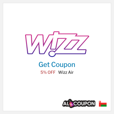 Coupon for Wizz Air 5% OFF