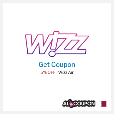 Coupon for Wizz Air 5% OFF