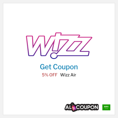Coupon for Wizz Air 5% OFF