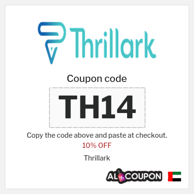 Coupon discount code for Thrillark 10% OFF