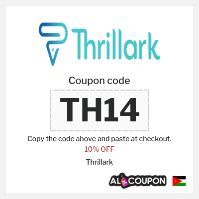 Coupon discount code for Thrillark 10% OFF