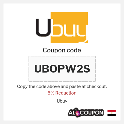 Coupon discount code for Ubuy 4% Ubuy Promo Code