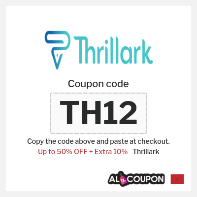 Coupon for Thrillark (TH12) Up to 50% OFF + Extra 10%