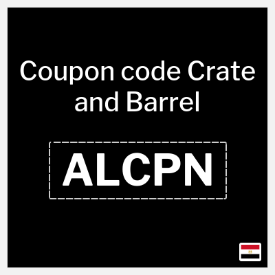 Crate and Barrel Coupon (ALCPN) Crate and Barrel promo code | 16% off Non-Discounted Items