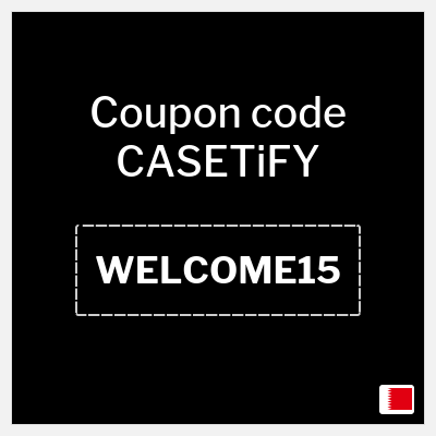 Coupon for CASETiFY (WELCOME15) 15% OFF
