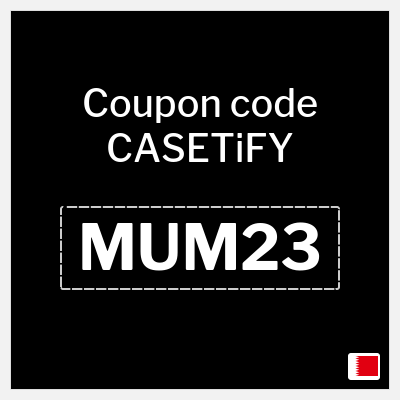 Coupon for CASETiFY (MUM23) Up to 70% OFF  + Extra 25%