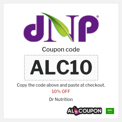 Coupon discount code for Dr Nutrition 10% OFF
