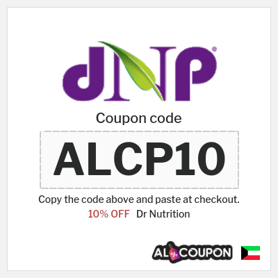 Coupon for Dr Nutrition (ALCP10) 10% OFF
