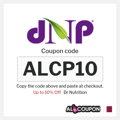 Coupon for Dr Nutrition (ALCP10) Up to 10% Off