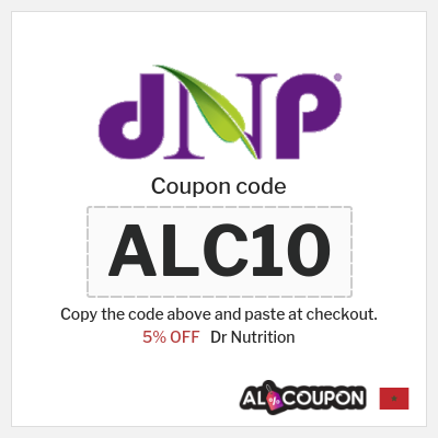 Coupon for Dr Nutrition (ALC10) 5% OFF