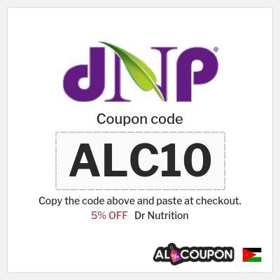 Coupon for Dr Nutrition (ALC10) 5% OFF