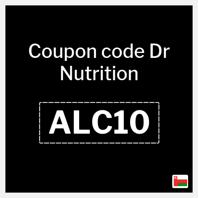 Coupon for Dr Nutrition (ALC10) 5% OFF