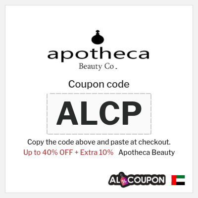 Coupon discount code for Apotheca Beauty 10% OFF