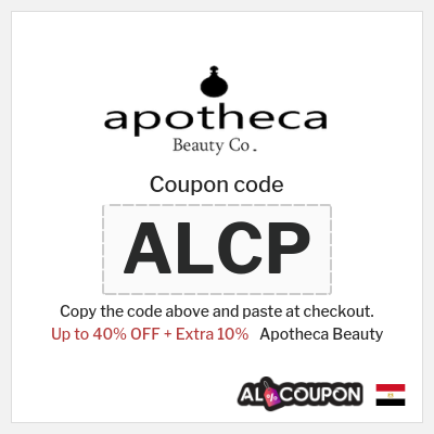 Coupon discount code for Apotheca Beauty 10% OFF