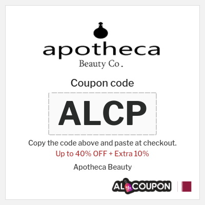 Coupon discount code for Apotheca Beauty 10% OFF