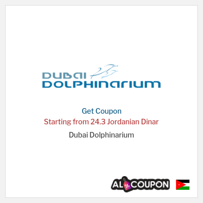Coupon for Dubai Dolphinarium Starting from 24.3 Jordanian Dinar