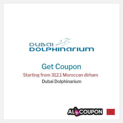 Coupon for Dubai Dolphinarium Starting from 312.1 Moroccan dirham