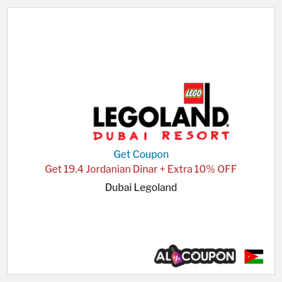 Coupon discount code for Dubai Legoland 10% OFF