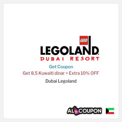 Coupon discount code for Dubai Legoland 10% OFF