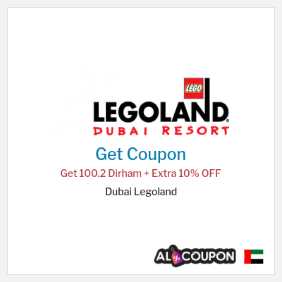 Coupon discount code for Dubai Legoland 10% OFF