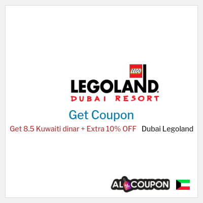 Coupon discount code for Dubai Legoland 10% OFF