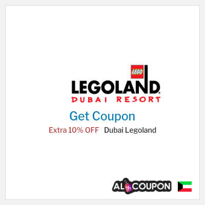 Coupon for Dubai Legoland Extra 10% OFF