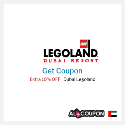 Coupon for Dubai Legoland Extra 10% OFF