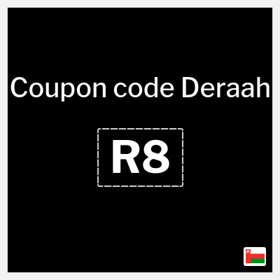 Coupon discount code for Deraah 5% OFF Coupons & Deals