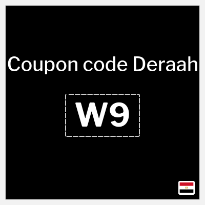 Deraah Coupon (W9) Deraah Promo Code 2026