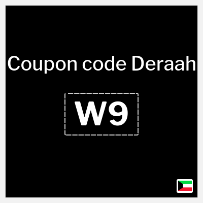 Deraah Coupon (W9) Deraah Promo Code 2026